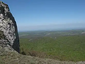 Орта-Сырт и Юке-Тепе, вид с носа Тырке
Фото высокого разрешения, кликните для увеличения