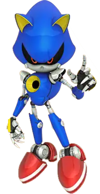 Метал Соник в игре Sonic & Sega All-Stars Racing