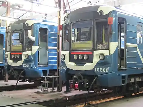 Вагоны 81-540.7 10264 и 10266