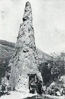 Скальное жилье в Горисе, начало 1920-х