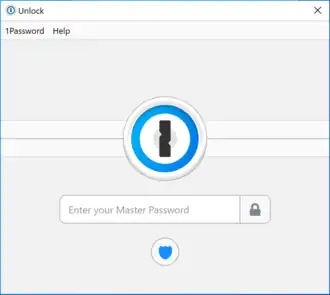 Скриншот программы 1Password
