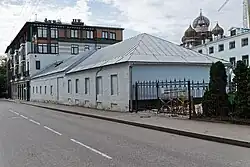 1-й Зачатьевский переулок в районе дома 23