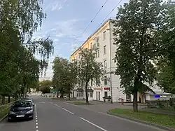 2-й Сельскохозяйственный проезд, вид в сторону Сельскохозяйственной улицы