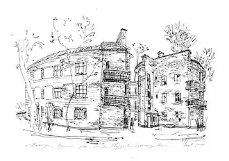 В. Протопопов, «Круглый дом», к/т, 21х29,5, 2011