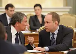 С Игорем Сечиным, 2012&nbsp;год