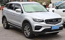 Geely Atlas Pro спереди