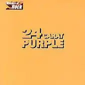 Обложка альбома Deep Purple «24 Carat Purple» (1975)