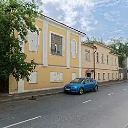 3-й Зачатьевский переулок у дома Шаляпина (дом 3)