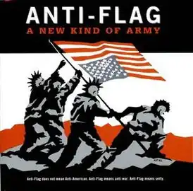 Обложка альбома Anti-Flag «A New Kind of Army» (1999)