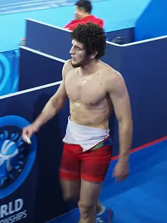 Абакаров на чемпионате мира 2021 года в Осло