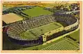 Вид стадиона с цельным овалом (1930-1940-е)