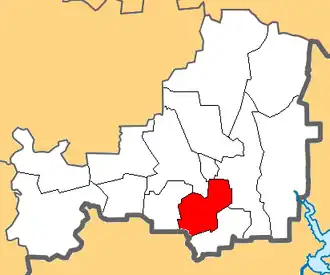 Акъярский сельсовет на карте