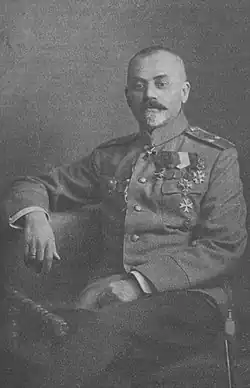 Генерал-майор A.M. Сиверс