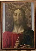 Aнонимный мастер. Благословляющий Христос. XV в. Дерево, темпера