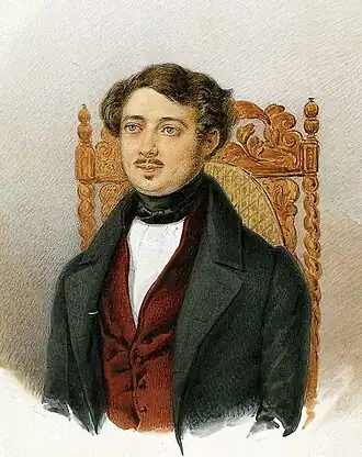 Э. Росси. Портрет А. Н. Демидова. 1840