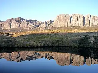 Вид горной системы