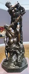 Геркулес и Атлас. 1668. Бронза