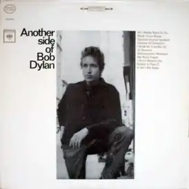 Обложка альбома Боба Дилана «Another Side of Bob Dylan» (1964)