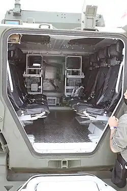 Десантное отделение.