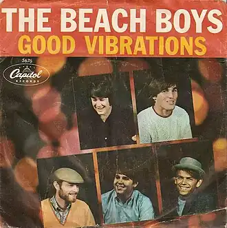 Обложка сингла The Beach Boys «Good Vibrations» (1966)