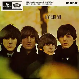 Обложка альбома The Beatles «Beatles for Sale» (1965)