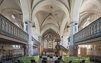 Интерьер церкви св. Николая