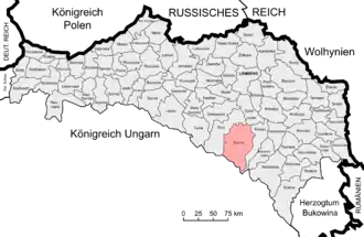 Округ Долина на карте