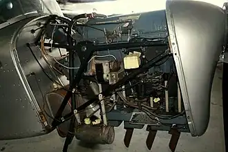 Cirrus Major III, установленный на самолёте Auster J/5G, вид справа.