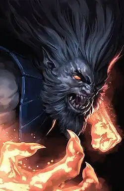 Бластаар на обложке Doctor Strange vol. 5 #9 (Декабрь 2018)Художник — Марко Джурджевич.