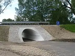 Пешеходный туннель на улице Бирзес