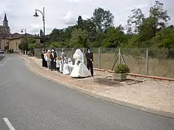 Манекены на улице Бусана