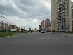 Вид от улицы Маршала Казакова