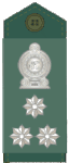 Погон бригадира СВ Шри-Ланки.