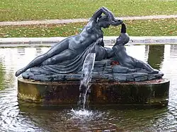 Фонтан в парке Лихтенштейн, Вена