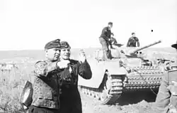 подполковник Адальберт Шульц, командир 25-го тп 7-й тд.