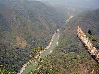 Каньон реки Усумасинта в 2009 году