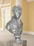 Бюст Карла Росси (копия скульптурного портрета, хранящихегося в Русском музее) установлен в Саду скульптур в Михайловском саду