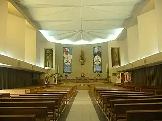 Интерьер кафедрального собора Пресвятой Девы Марии