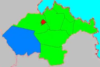 Хотыничский сельсовет на карте