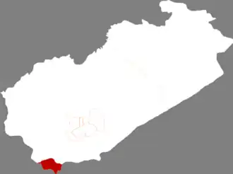 Цинхэмэнь на карте