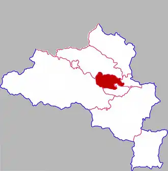 Синьхуа на карте