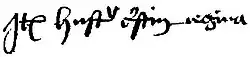 Изображение автографа