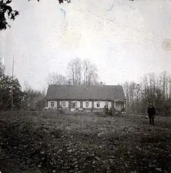 Усадьба Ахматовичи - жилой дом (не сохранился)