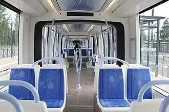 Интерьер Citadis 302  в Тулузе