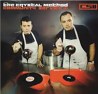 Обложка альбома The Crystal Method «Community Service II» (2005)