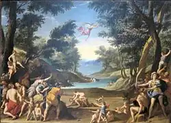 Купидон и Пан. Ок. 1600. Холст, масло. Центр Гетти, Лос Анджелес