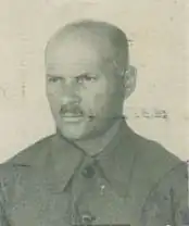 Цвятко Радойнов, снимок из полицейского дела №503, 1942 год.