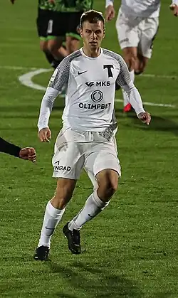 Полубояринов в составе московского «Торпедо» в 2021 г.