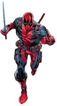 Дэдпул на варианте обложки комиксаDeadpool #1 (июнь 2018)Художник — Роб Лайфелд