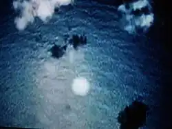 Взрыв Dominic Swordfish.